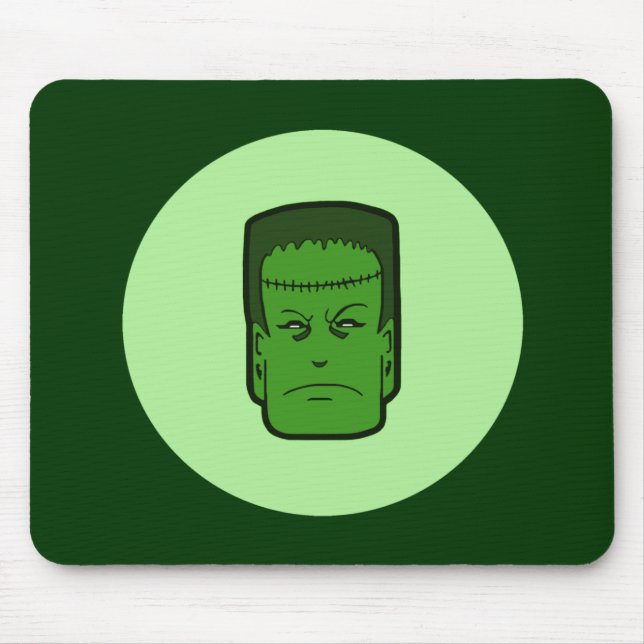 Kitschiger Frankenstein Mousepad (Vorne)