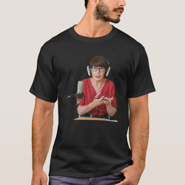 kitschly fabulous 50 s radio talk show T-Shirt (Vorderseite)