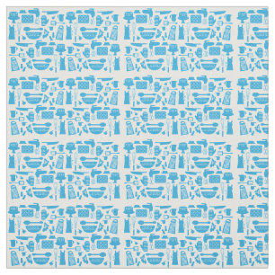Kitschy Küchen-Muster Stoff