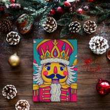 Kitschy Wall Art Nutcracker Weihnachtskunst