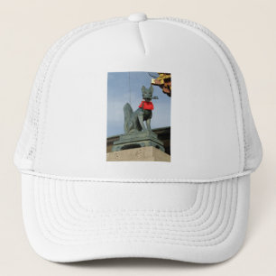 Kitsune キ ネ (Fox) mit Key in Mouth Truckerkappe