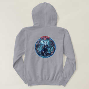 Kitsune Japanischer Fuchsgeist Fantasy Hoodie