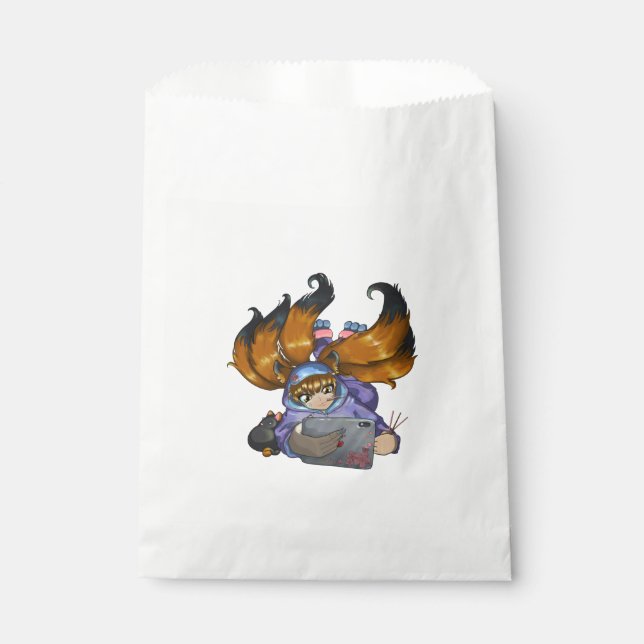 Kitsune Life Geschenktütchen (Vorderseite)