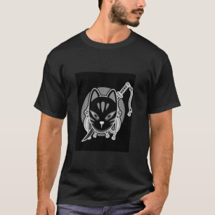 Kitsune Mask Design T-Shirt