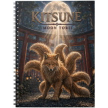 Kitsune Mond Torii Dark Cinema