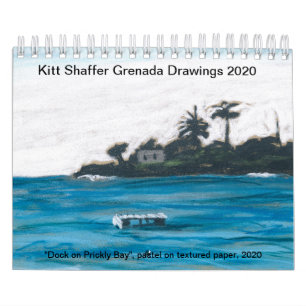 Kitt Shaffer 2020 Grenada Zeichenkalender Kalender