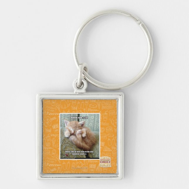 Kitteh Regel #231 Schlüsselanhänger (Vorne)