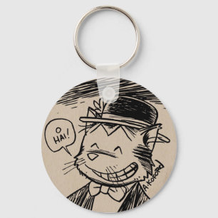 Kitteh Schlüsselkette Schlüsselanhänger