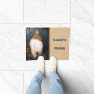 Kittelsen - White-Bar King Valemon Fußmatte