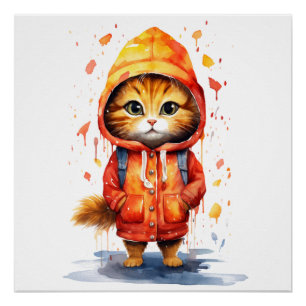 KITTEN 4 POSTER