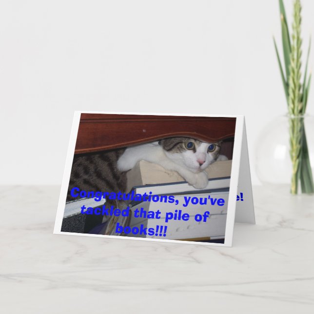 Kitten Abschluss Karte (Vorderseite)