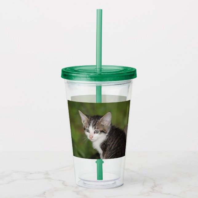 Kitten Acryltrinkbecher (Vorderseite)