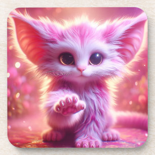 Kitten Art Getränkeuntersetzer