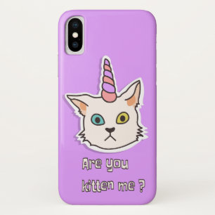 Kitten Case-Mate Barely iPhone X Hülle