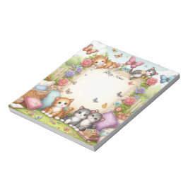 Kitten Cat Paradise Notizblock