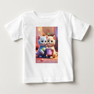 "Kitten Cuddles" Baby T - Shirt
