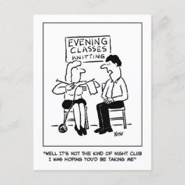 Kitten Erwachsene Bildung Night Class & Night Club Postkarte