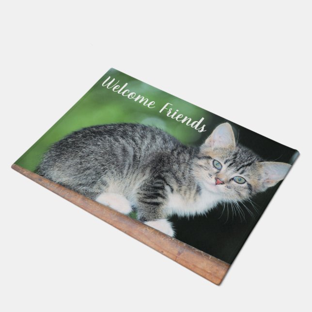 Kitten Fußmatte (Schrägansicht)