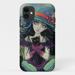 Kitten Hexe Halloween Fantasy Kunst iPhone 5 Hülle