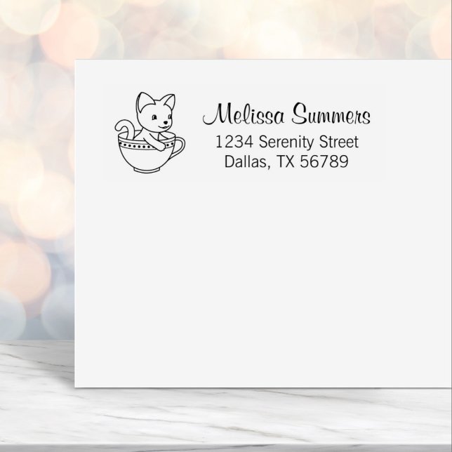 Kitten in a Cup - Katze in einer Teacup-Adresse Permastempel (Von Creator hochgeladen)