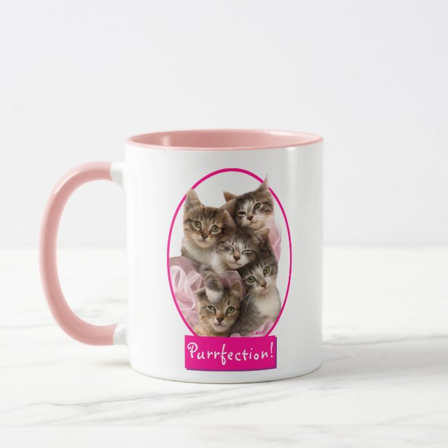 Kitten in Tutus Tasse (Links)