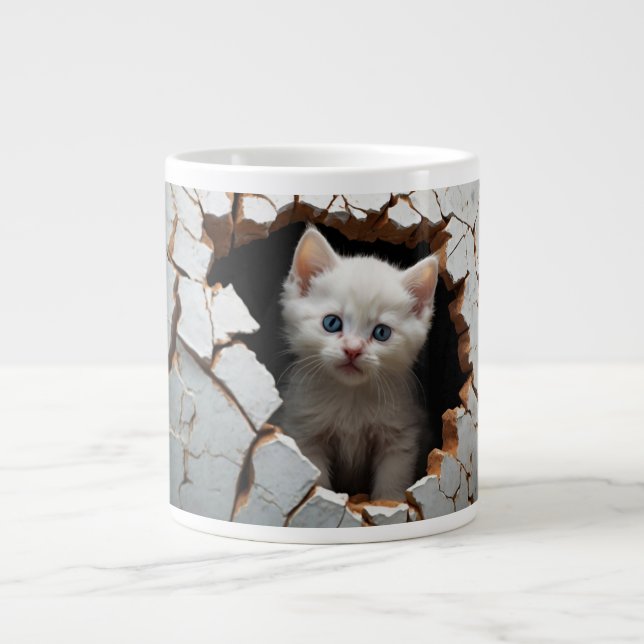 Kitten Jumbo-Tasse (Vorderseite)
