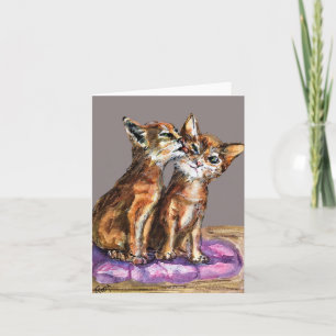 Kitten Lickin Good Karte