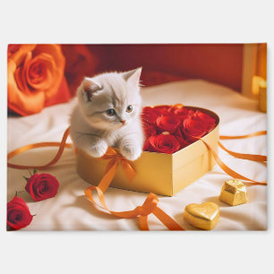 Kitten Liebe Tender Romantisches Geschenk Magnet