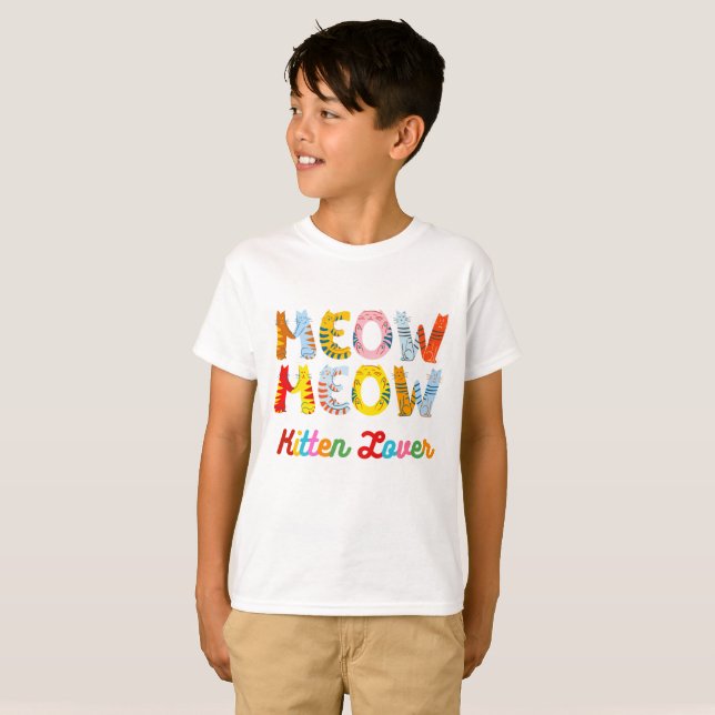 Kitten Lover T-Shirt (Vorne ganz)