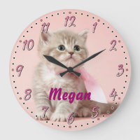 Kitten personalisierbare Wandklemme