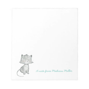 Kitten Personalisierter Notepad Notizblock