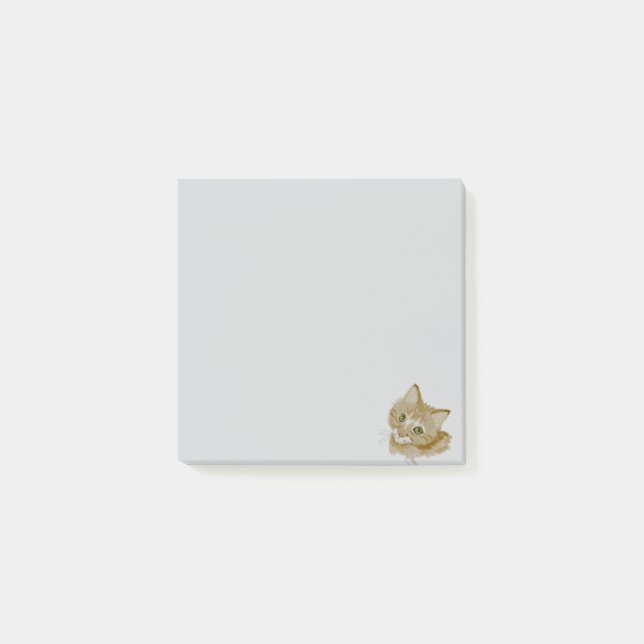 Kitten Post-it Klebezettel (Vorderseite)