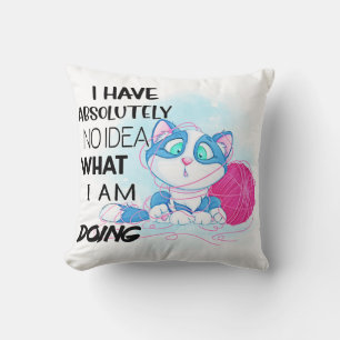 Kitten Throw Kissen