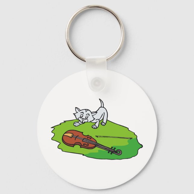 Kitten Tshirts und Geschenke 461 Schlüsselanhänger (Vorderseite)