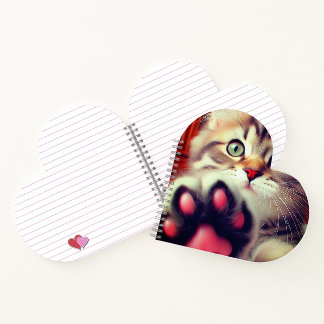 Kitten und Paw Notizbuch (Innenseite)