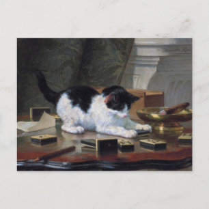 Kitten von Henriëtte Ronner Knip Postkarte