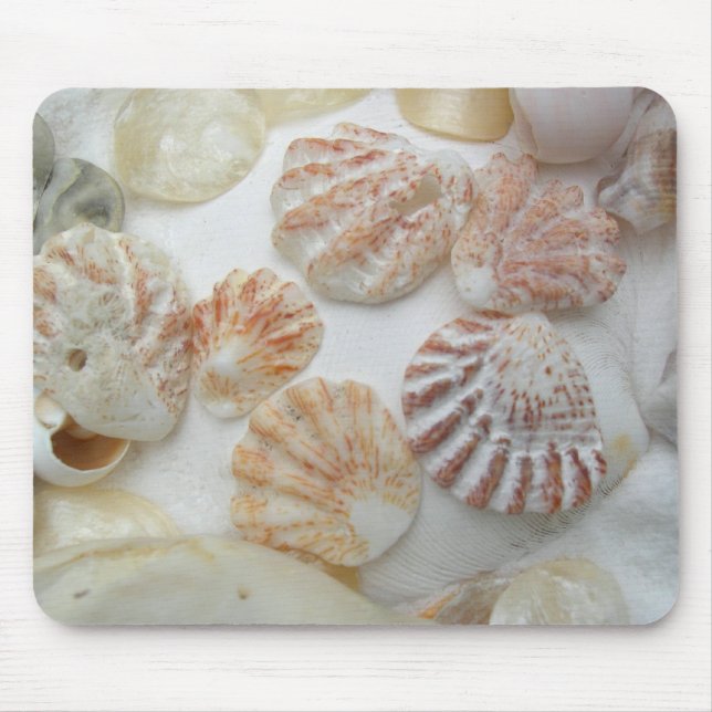 Kitten's Paw Seashells Mousepad (Vorne)