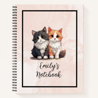 Kittens Spiral Notebook Notizbuch