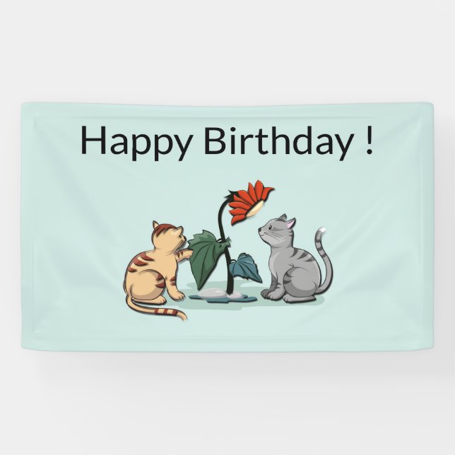 Kittens Summer Delight Blume Game Banner (Horizontal)