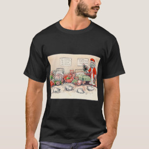Kittens und Santa Cat, Louis Wain T-Shirt