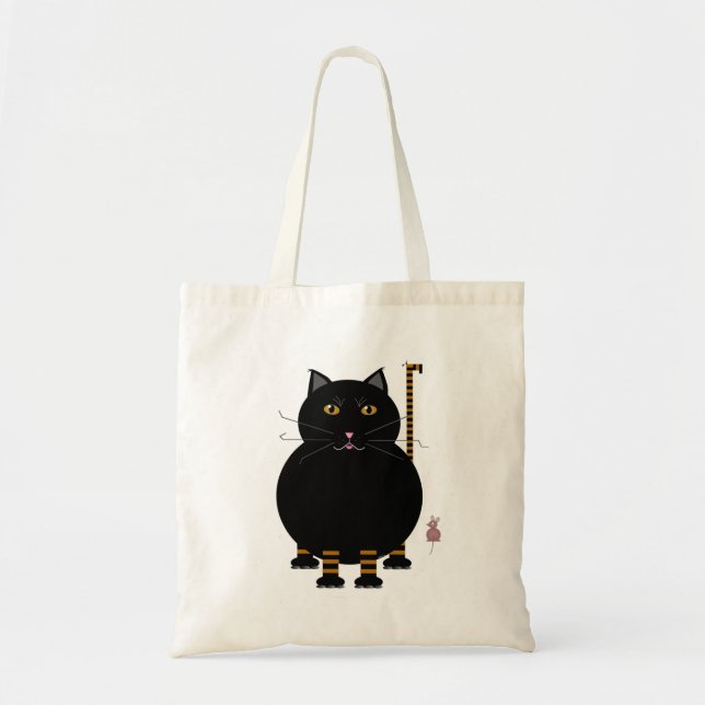 Kittie Kat Tote Bag Tragetasche (Vorne)
