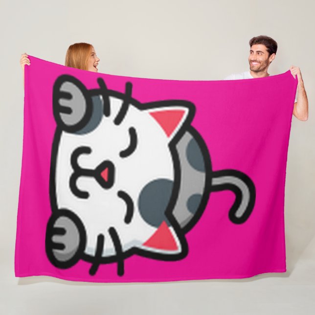 Kitty 60x80 Fleece Blanket (Beispiel)