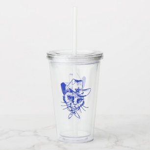 Kitty Acryl Tumbler Acryltrinkbecher