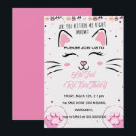 "Kitty and Friends Birthday Einladung", Druck P Einladung<br><div class="desc">Geburtstagskatzen Katzen Katzen Kätzchen Kätzchen Kätzchen niedlich Einladung Geburtstagskätzchen Katzen Katzen Kätzchen Kätzchen niedlich Kätzchen Geburtstag Modernes Party sind Sie Kätzchen Neuigkeiten,  ich goldfarben niedliche Kinder,  Geburtstagsmädchen Farbe,  Geburtstagsgesicht direkt im Gesicht,  zazzle, </div>