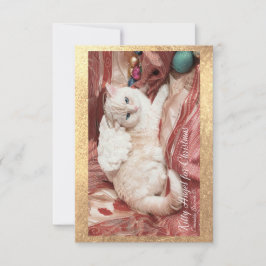 Kitty Angel for Christmas Dankeskarte