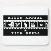 Kitty Appeal & Film Reels Computermauspad