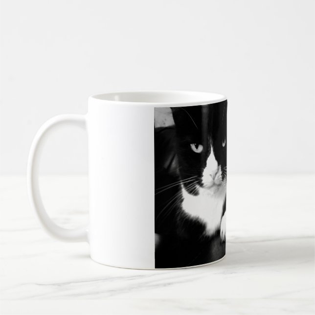 Kitty Attitude - Geh nach vorn und mache meinen Ta Kaffeetasse (Links)