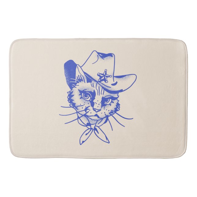 Kitty-Badezimmerteppich Badematte (Vorderseite)