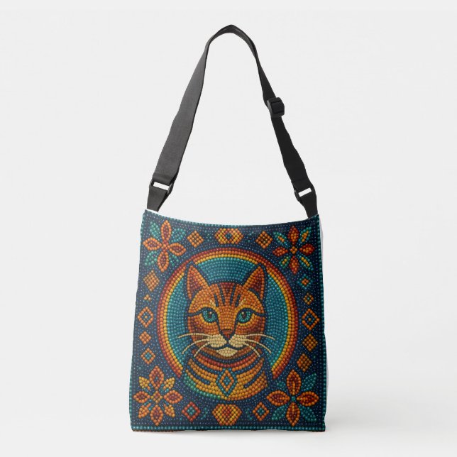 Kitty Beet Design Tragetaschen Mit Langen Trägern (Vorderseite)