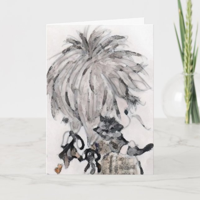 Kitty Birthday Card Karte (Vorderseite)